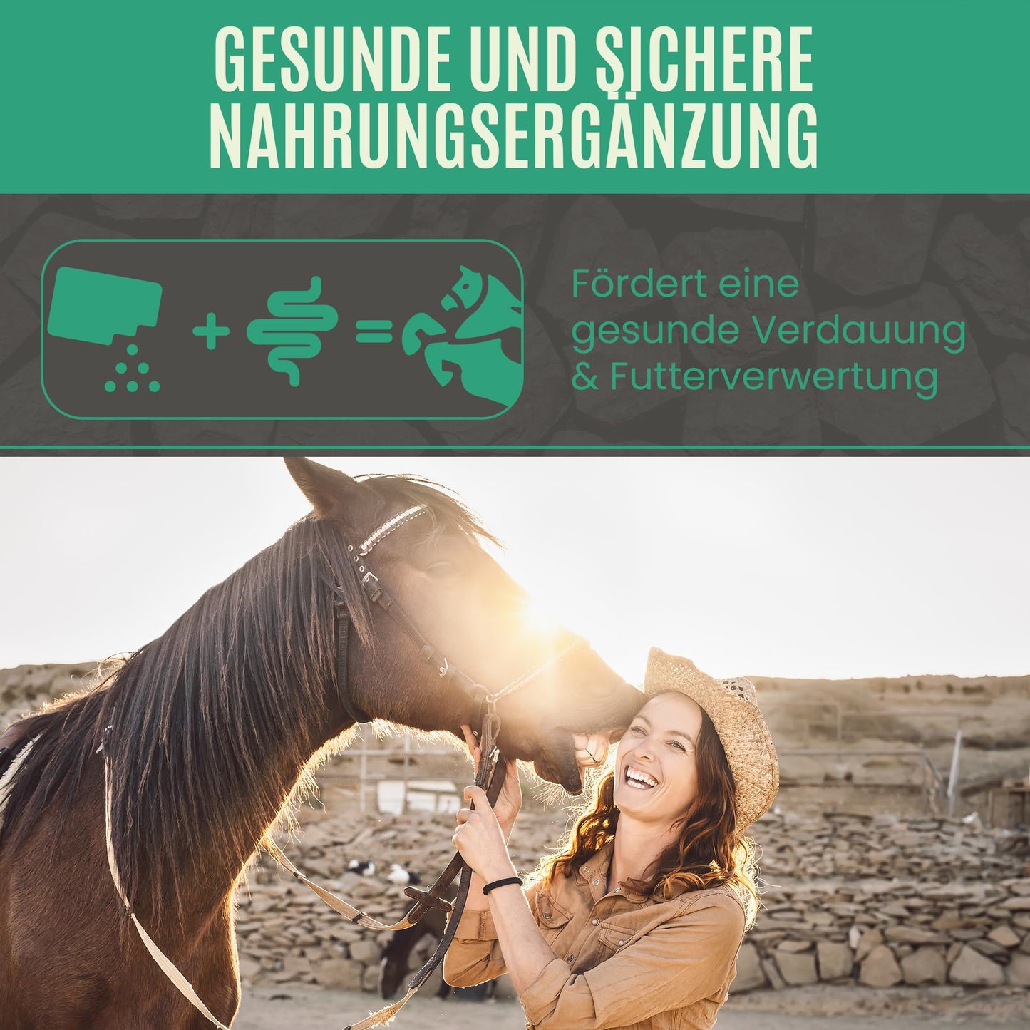 Premium Futterkohle | Futtermittelzusatz für Pferde