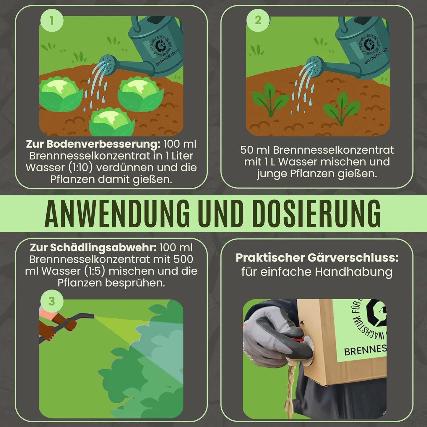 Brennnesseljauche – Für gesunde Pflanzen und natürliche Schädlingsabwehr