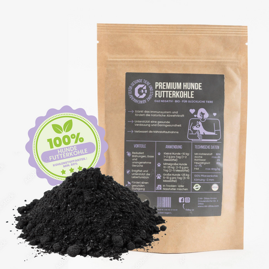 Premium Hunde Futterkohle